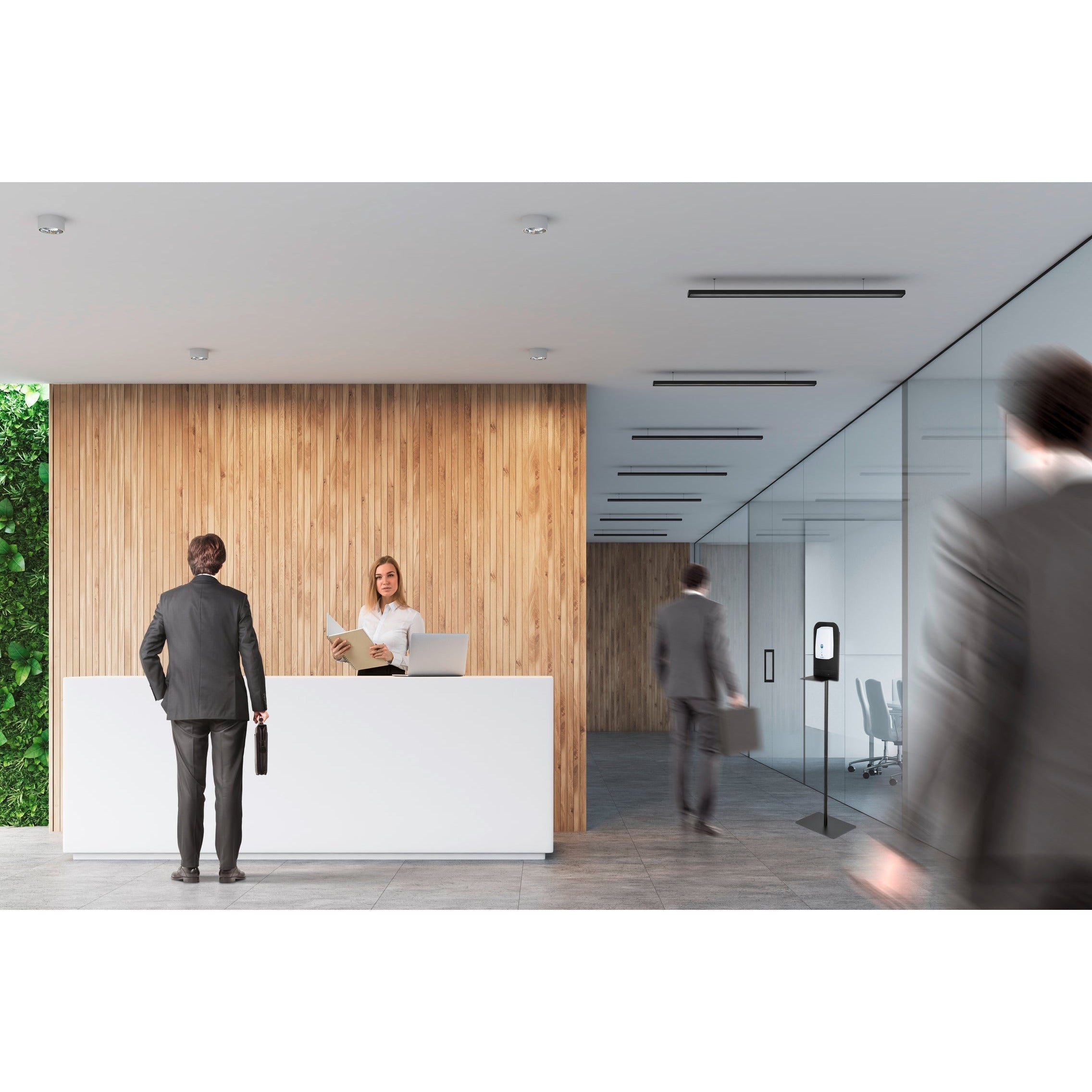 Disinfectant Stand - Large - Black - Matt