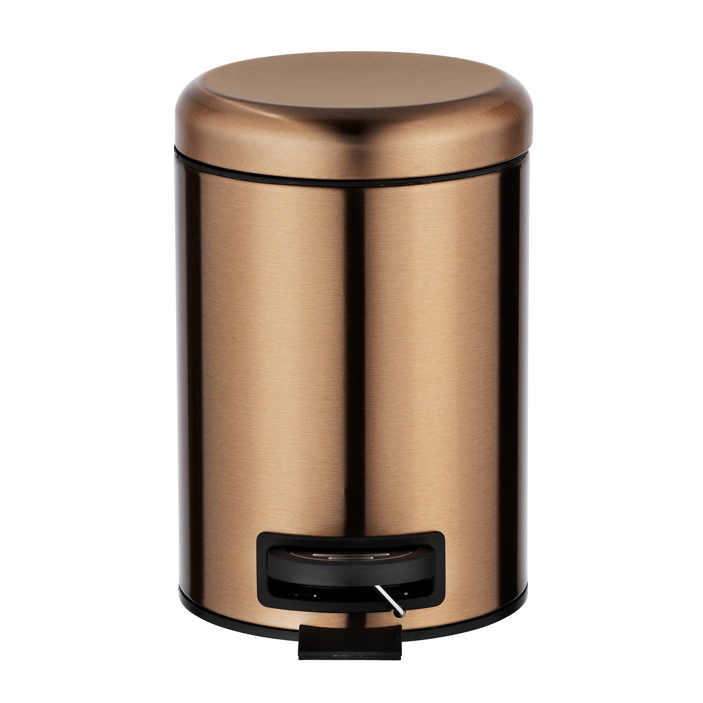 3L PEDAL BIN - LEMAN - STAINLESS STEEL  - SHINY COPPER