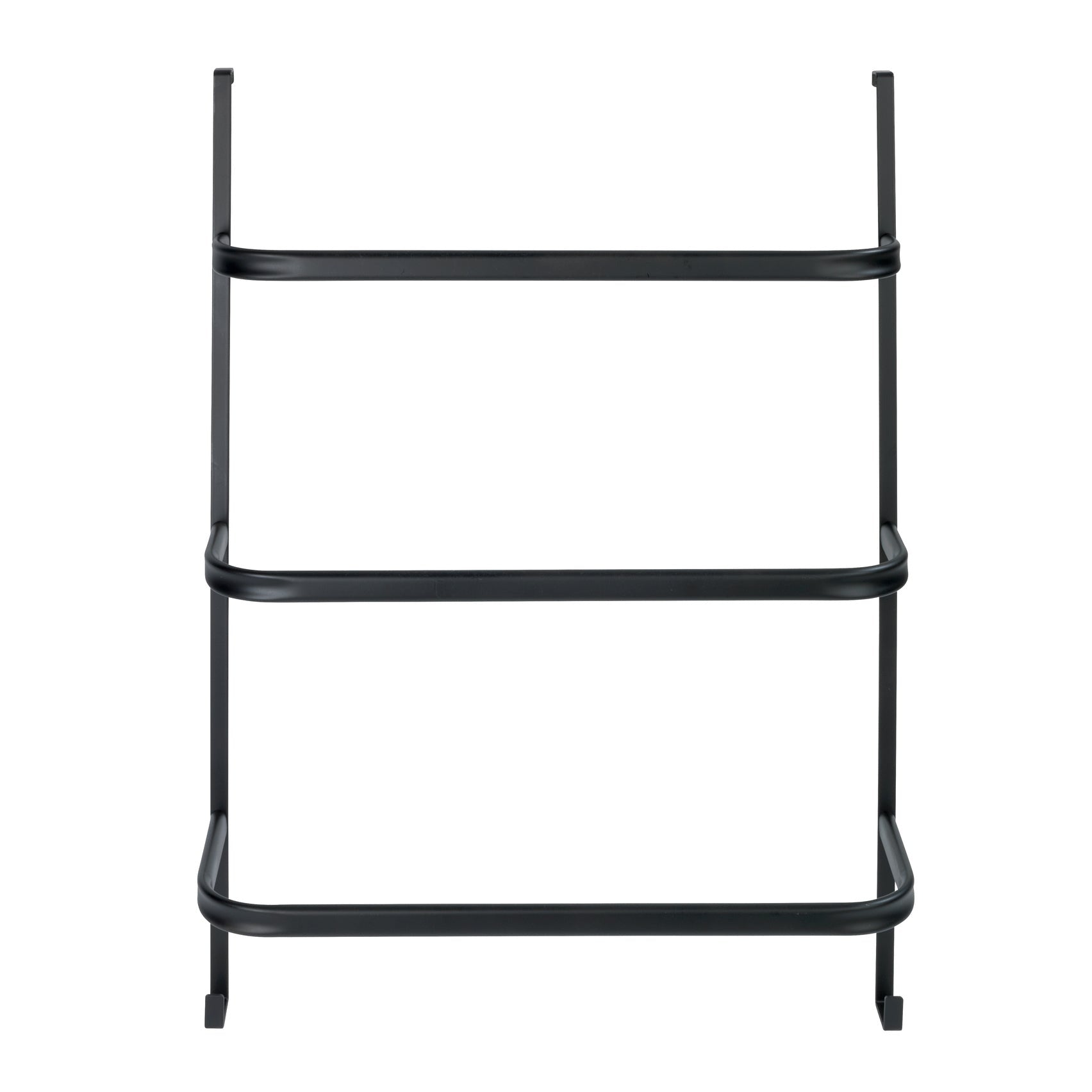 3-Bar Over-Door Towel Rail - Irpinia - Matte Black Steel