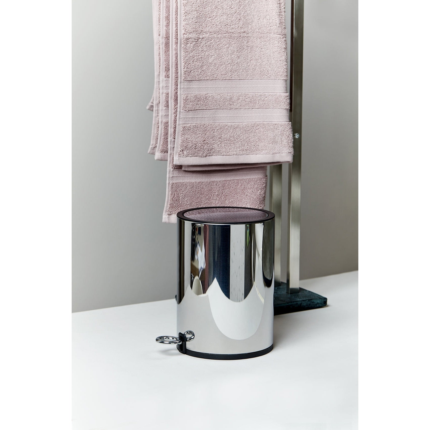 3L Pedal Bin - Monza - S/Steel Shiny