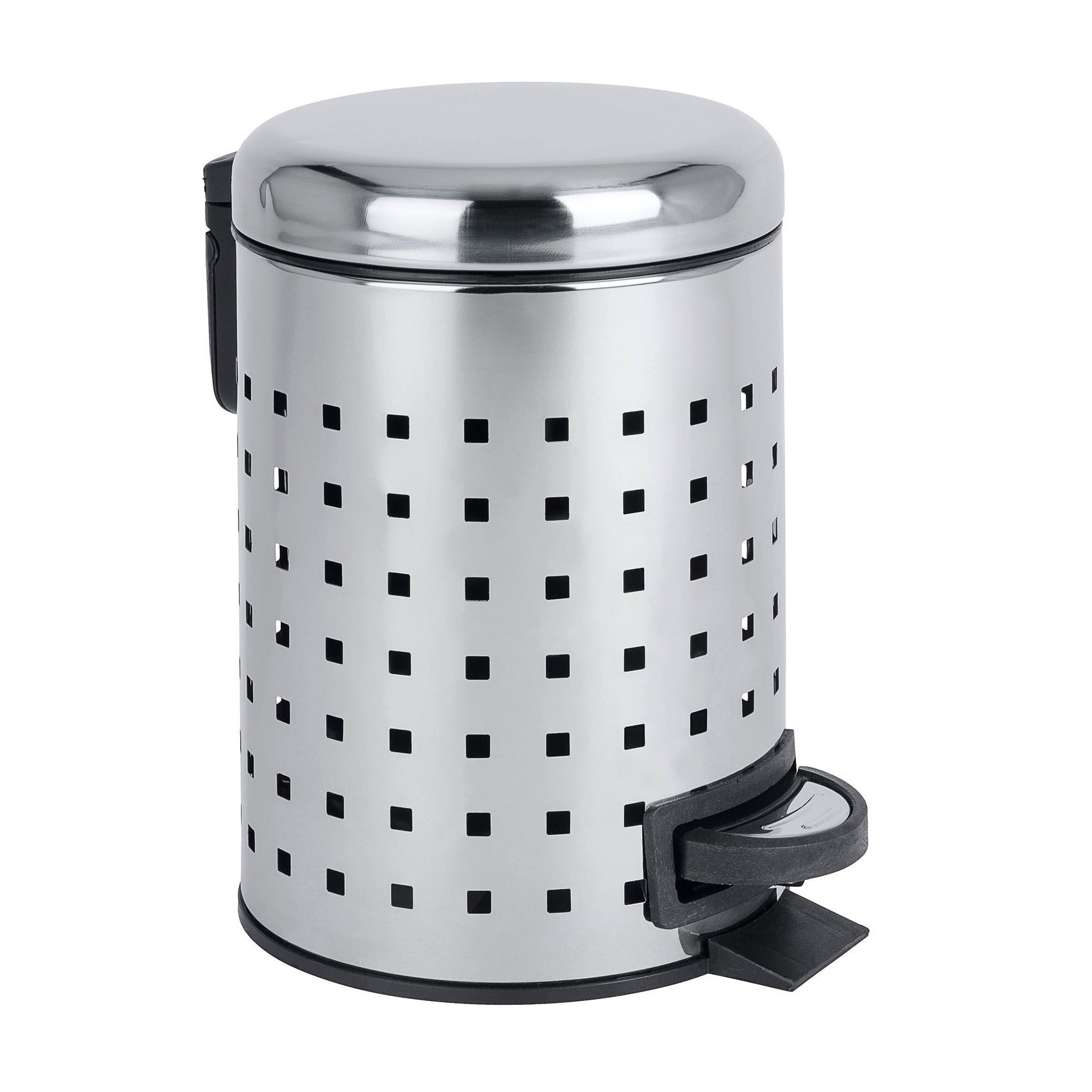 3L Pedal Bin - Leman - S/Steel Perforated