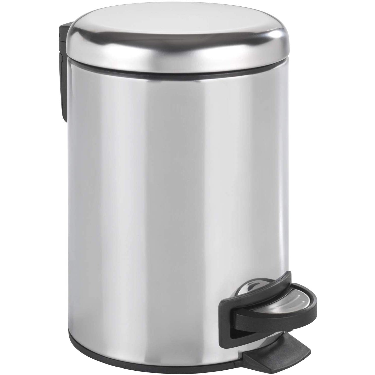 3L Pedal Bin - Leman - S/Steel Shiny