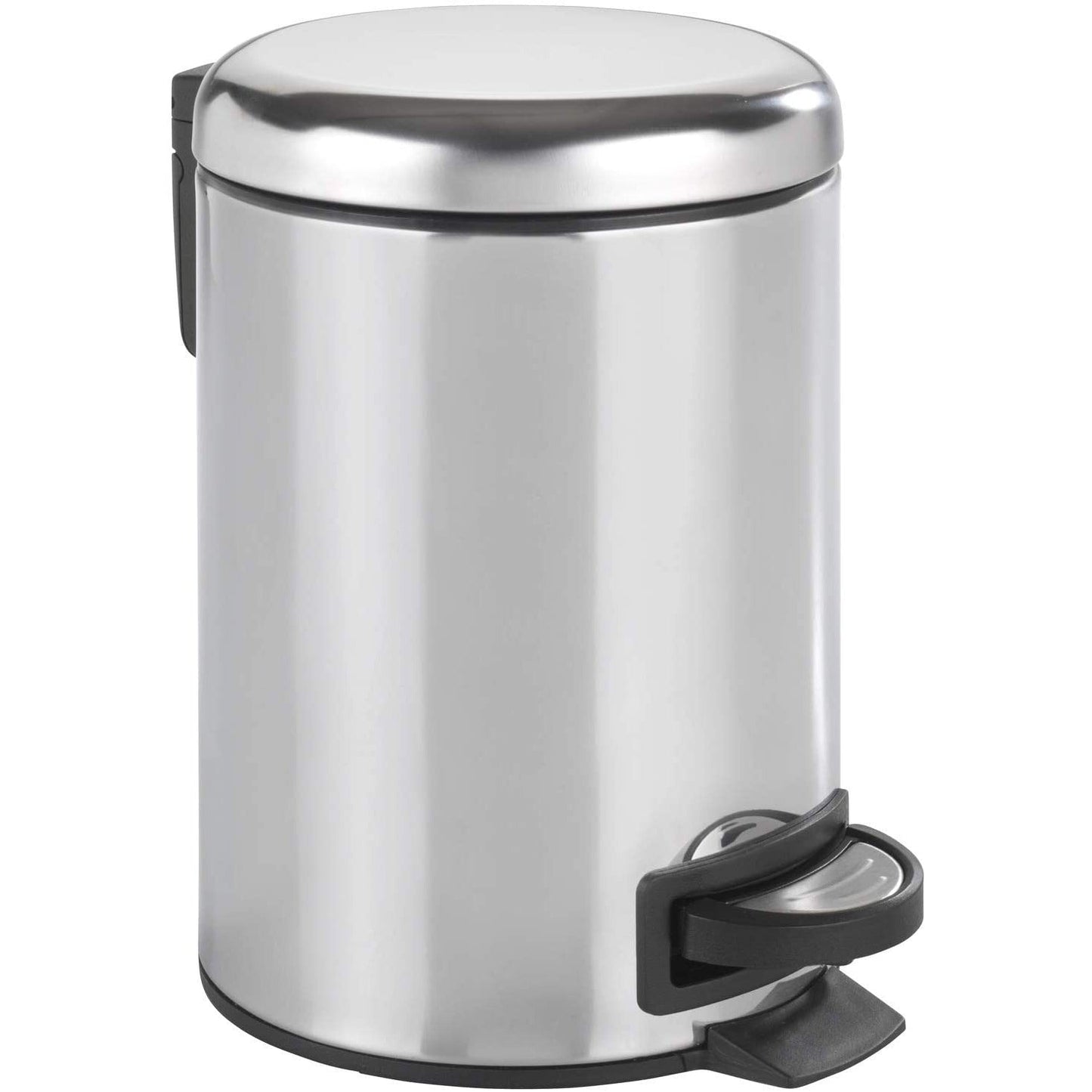 3L PEDAL BIN - LEMAN - STAINLESS STEEL - SHINY