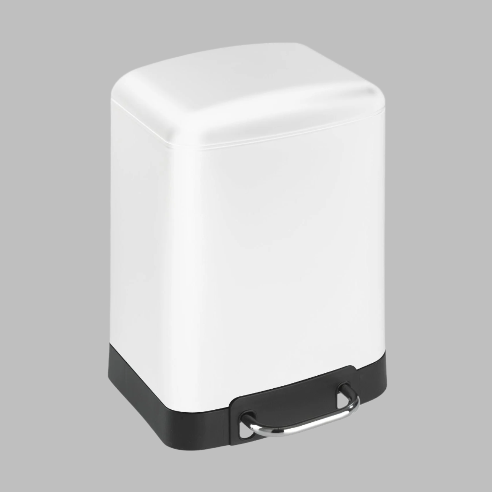 6L Pedal Bin - Studio - White