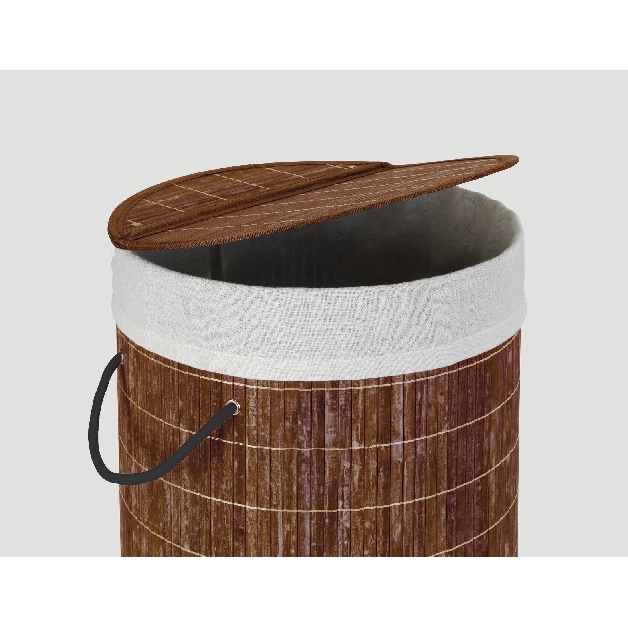 Laundry Basket 55L - Bamboo - With Bag