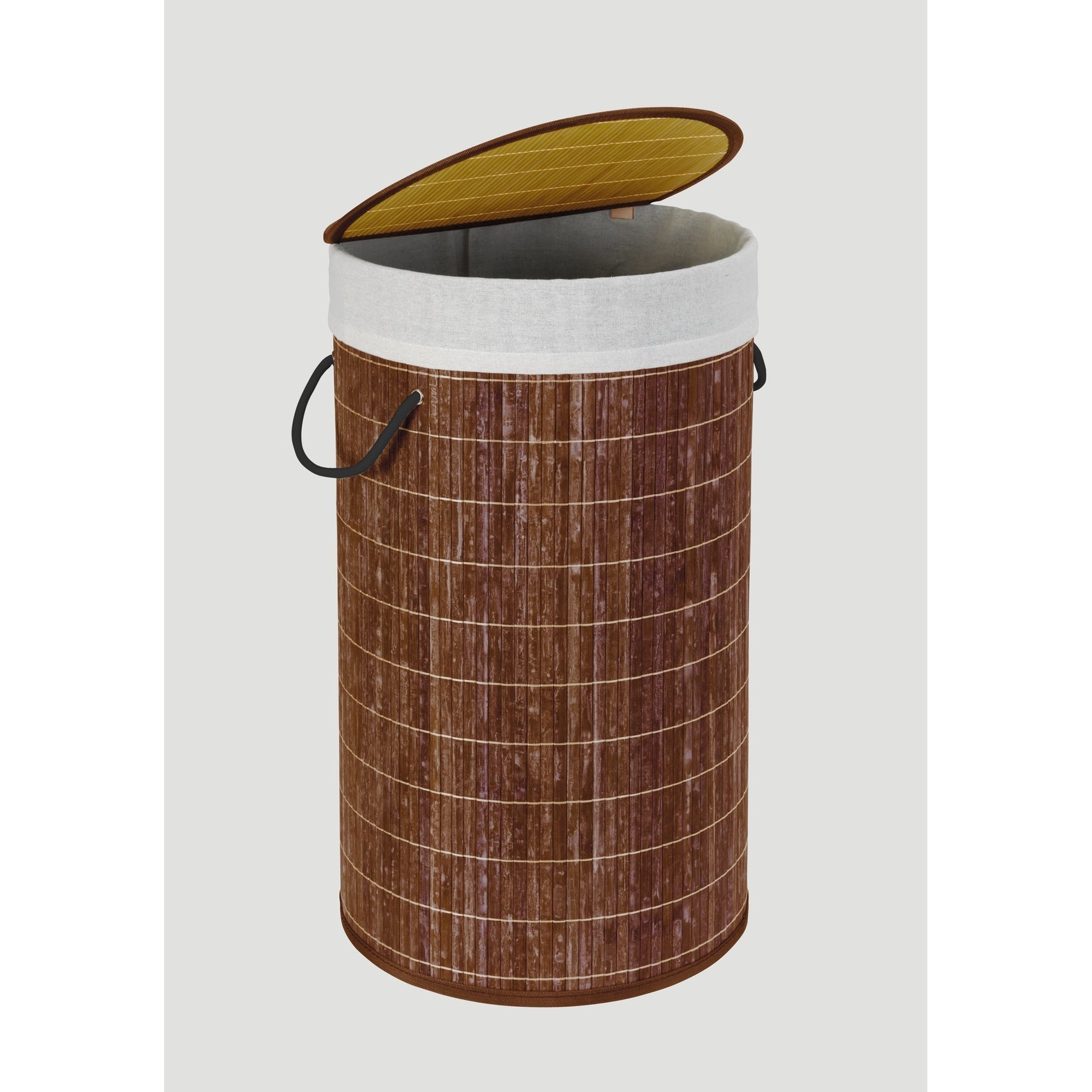 Laundry Basket 55L - Bamboo - With Bag