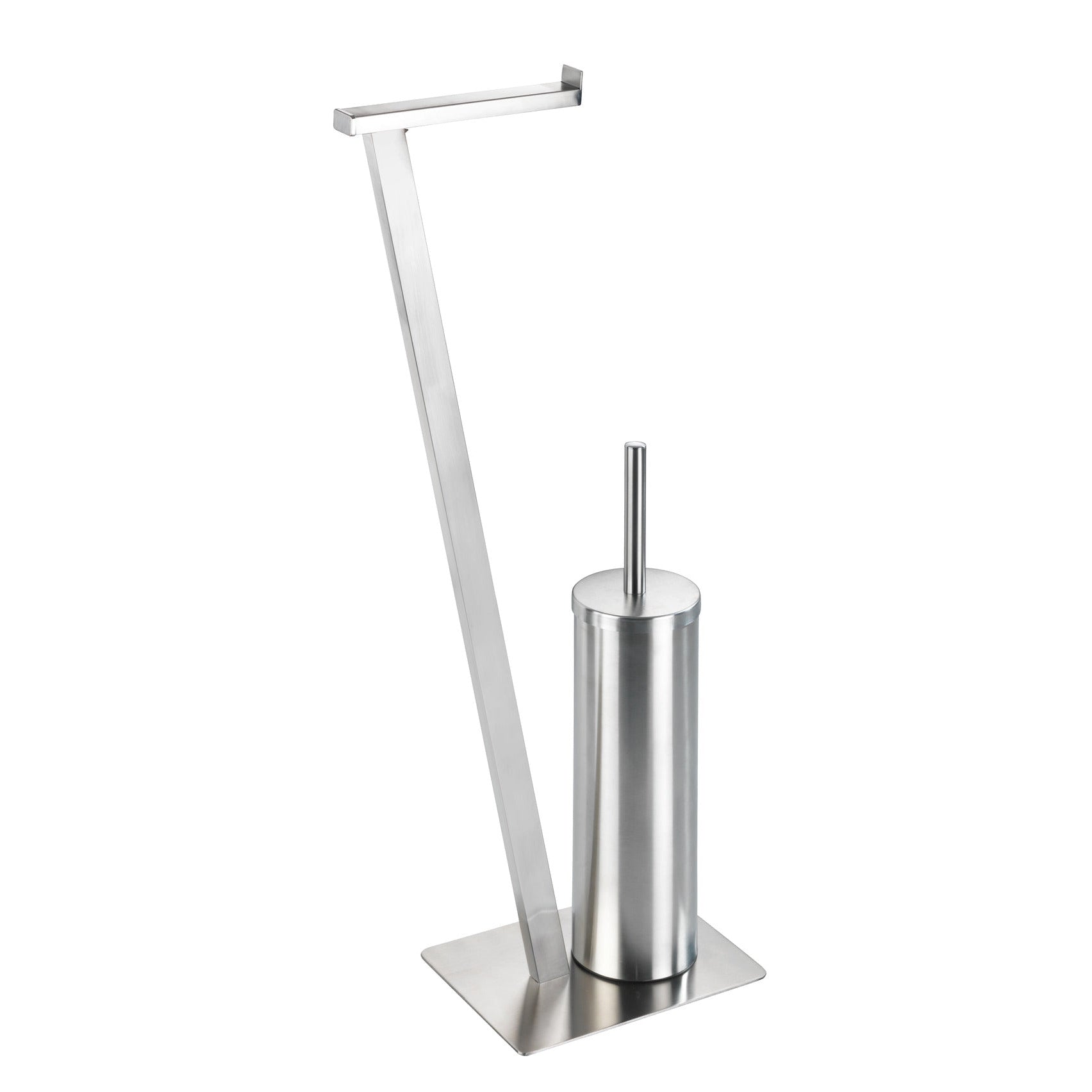 Freestanding Toilet Brush - Lirio - Stainless Steel Matt