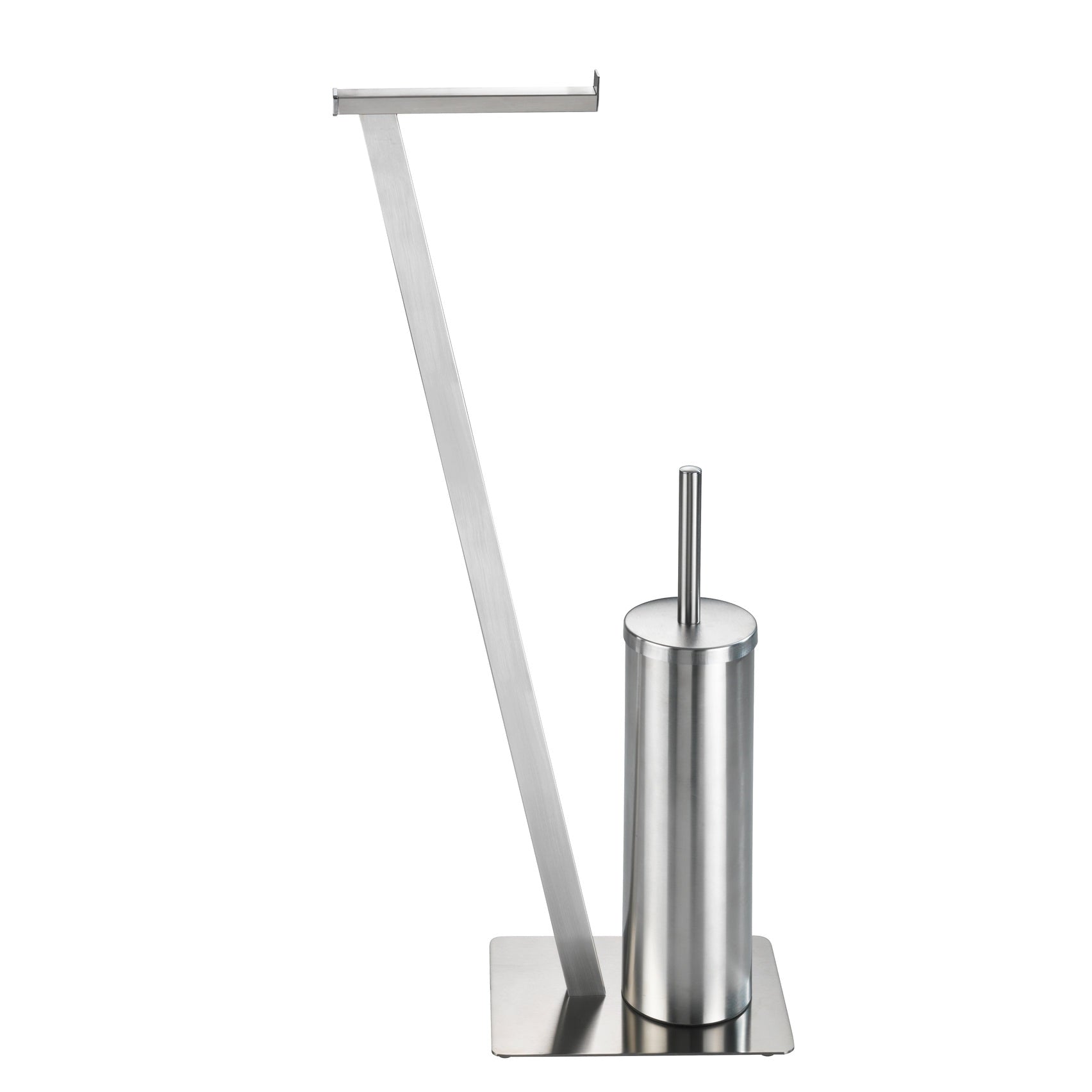 Freestanding Toilet Brush - Lirio - Stainless Steel Matt