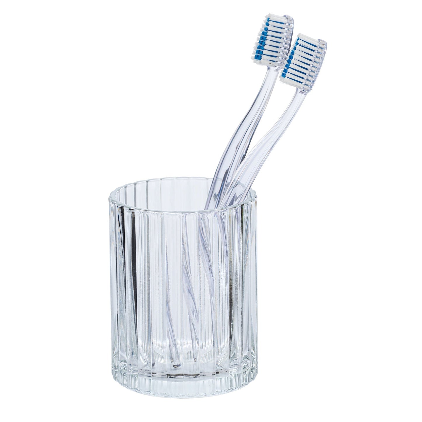 TOOTHBRUSH TUMBLER - VETRO RANGE - GLASS - TRANSPARENT