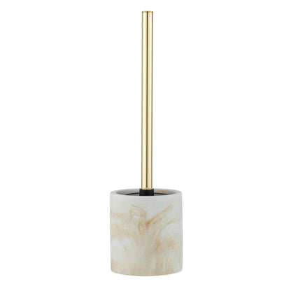 TOILET BRUSH - ODOS RANGE - POLYRESIN - WHITE