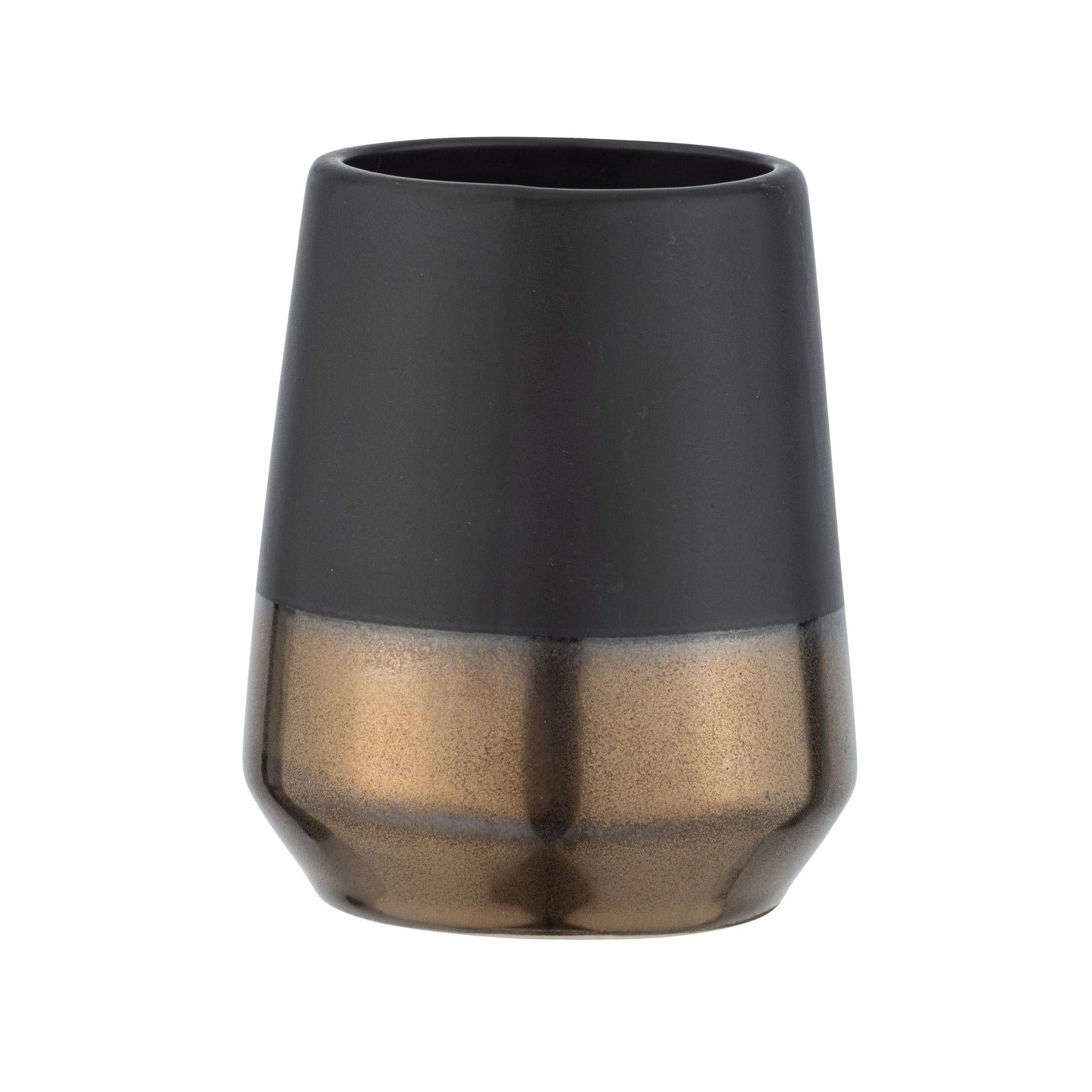 Toothbrush Tumbler - Brandol - Ceramic - Black