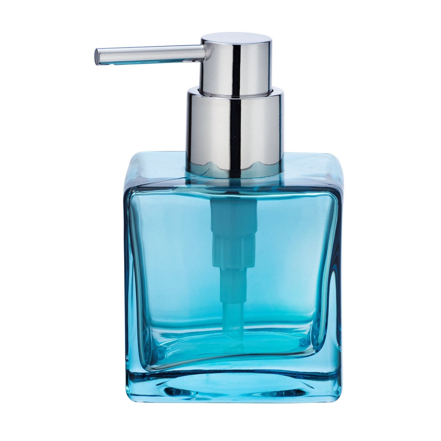 SOAP DISPENSER  - LAVIT RANGE - GLASS - TRANSPARENT BLUE