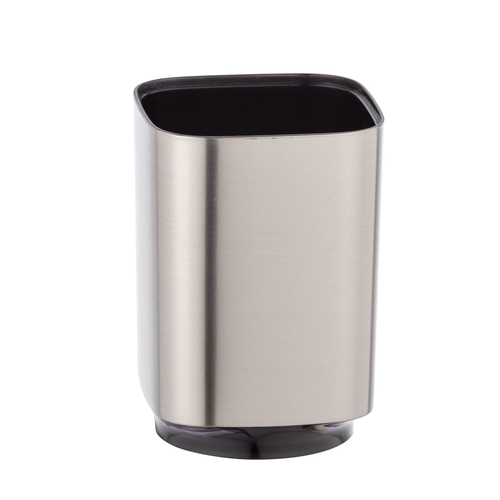Toothbrush Tumbler - Auron Range - Plastic - Silver