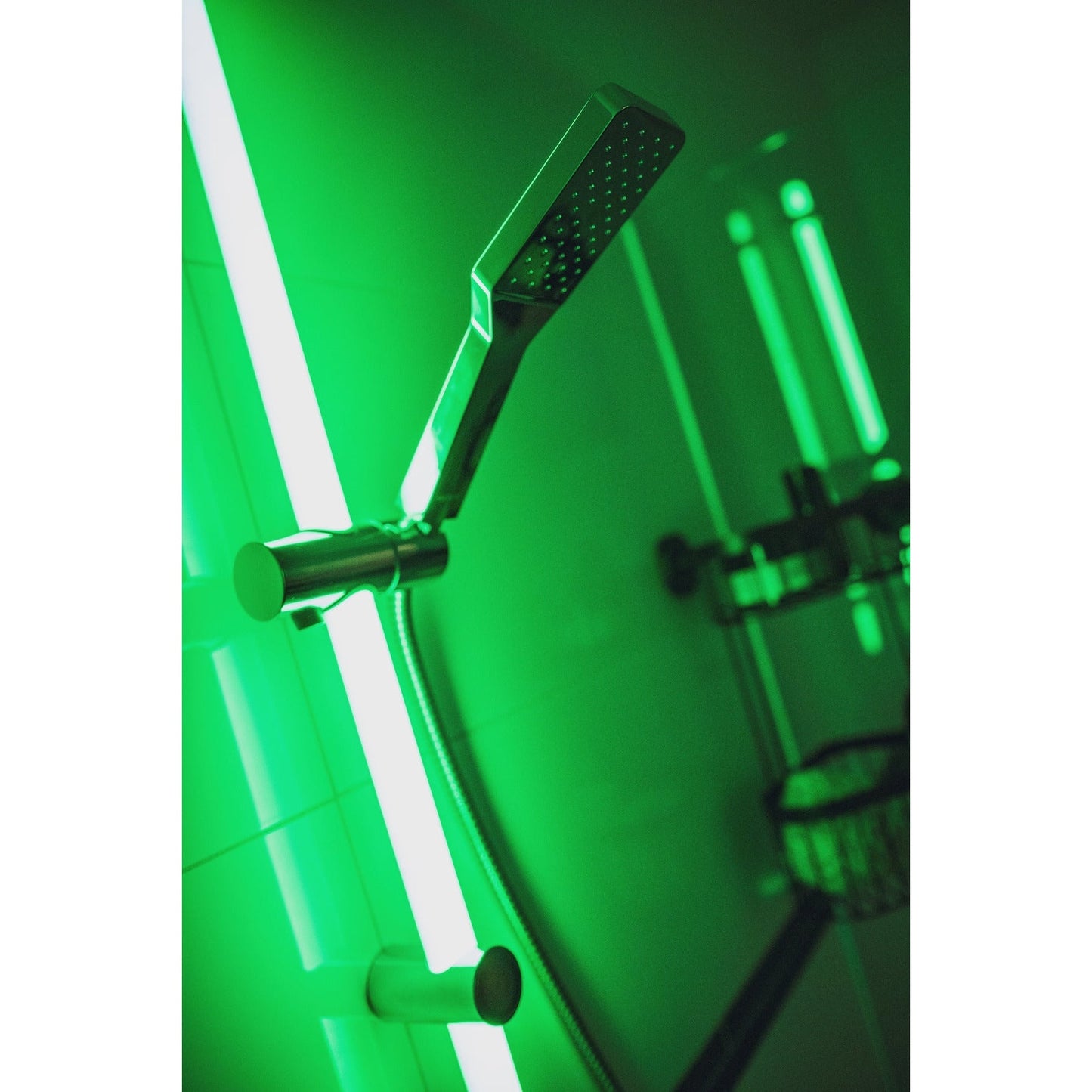 LED SHOWER RAIL 94CM RGB+ WARM - WHITE SET