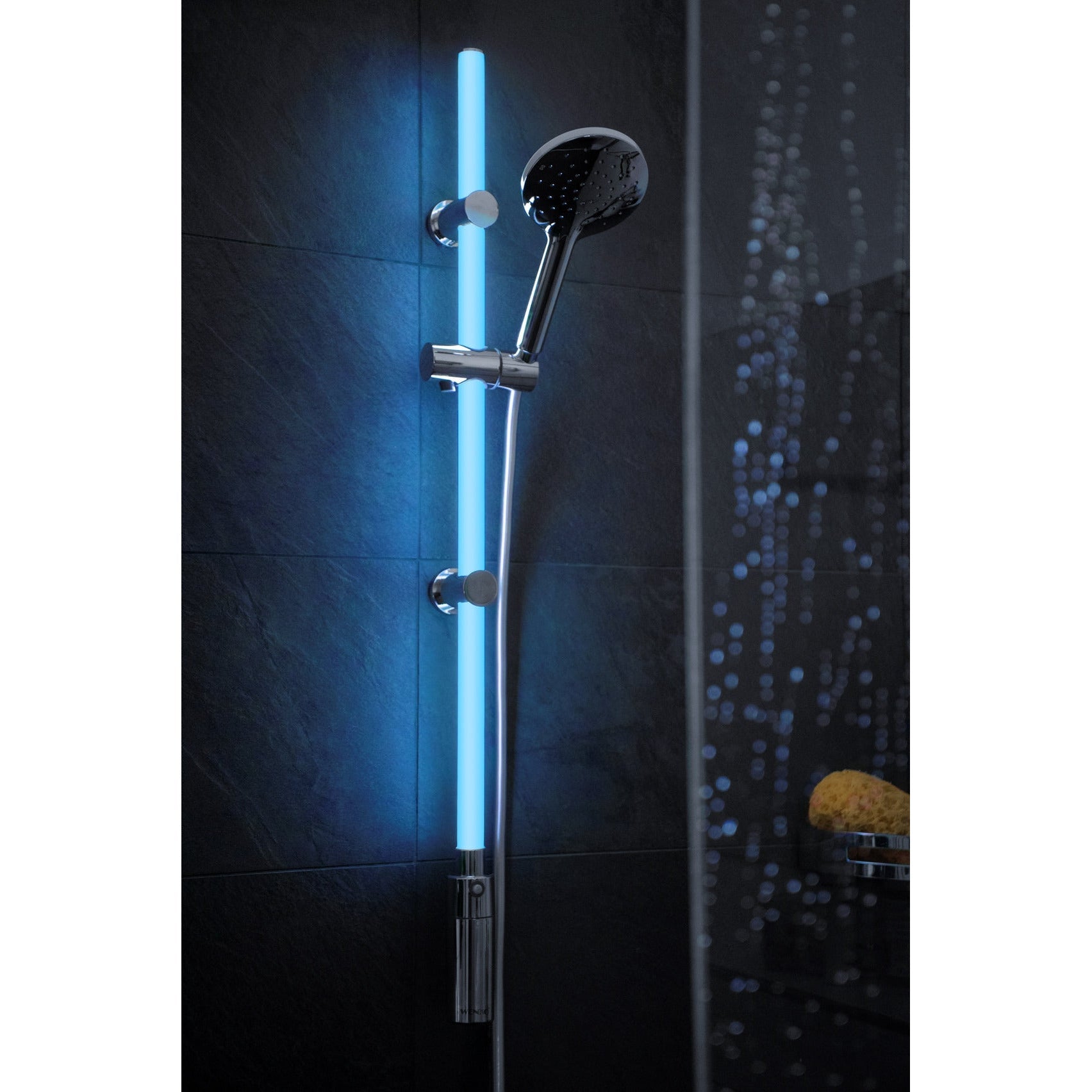 LED Shower Rail 94cm - RGB + Warm White