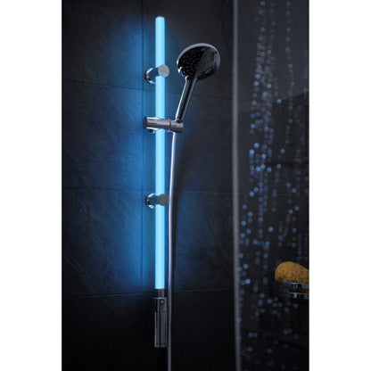 LED SHOWER RAIL 94CM RGB+ WARM - WHITE SET