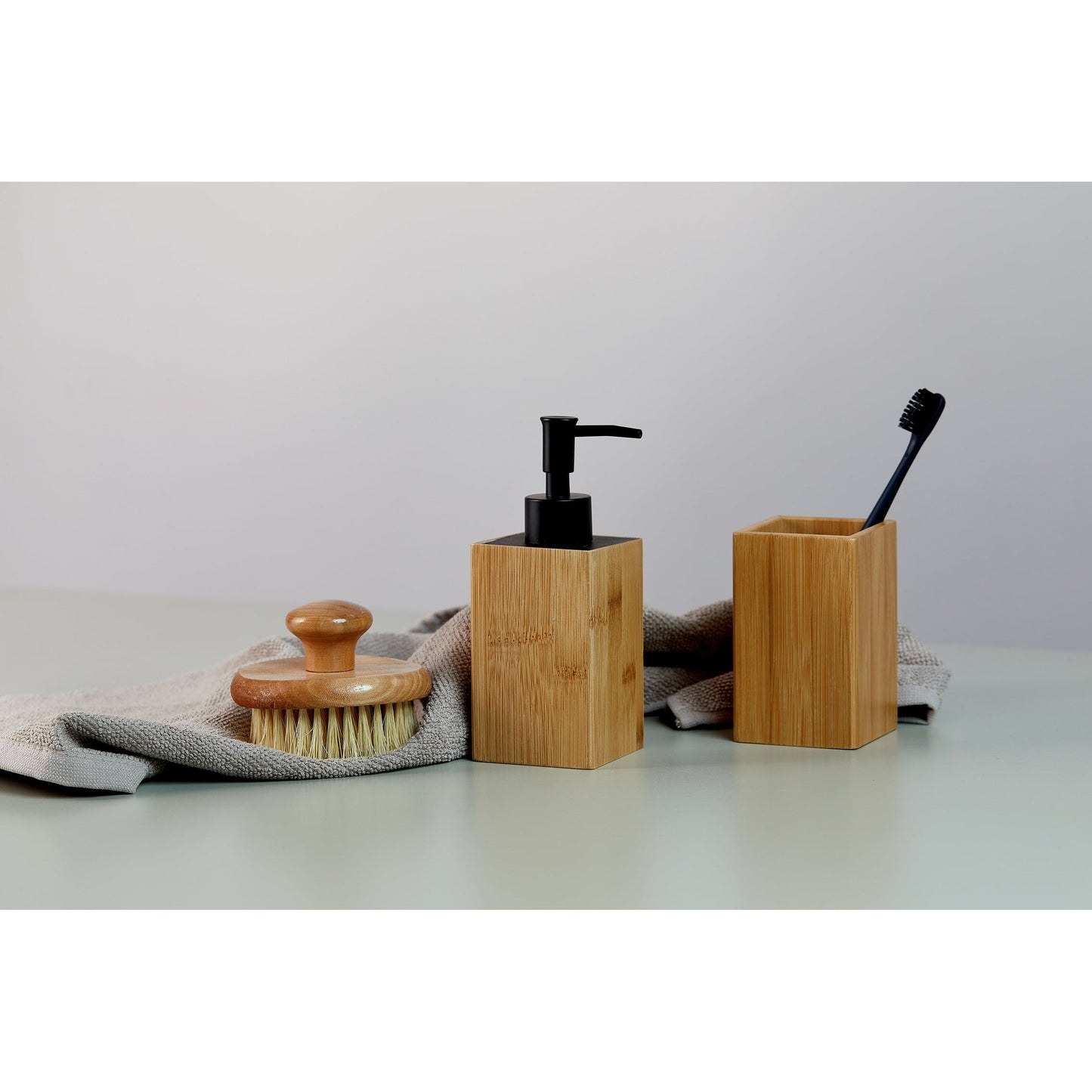 SOAP DISPENSER - PADUA - BAMBOO