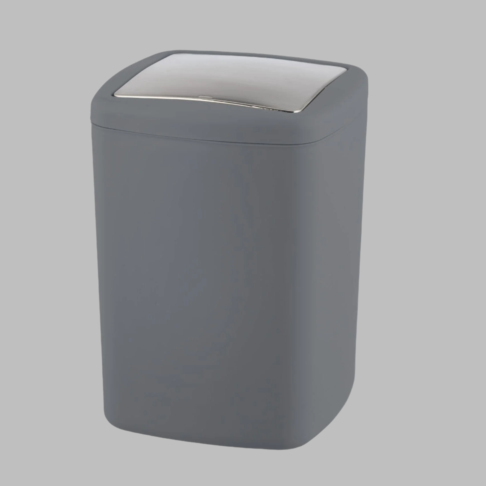 8.5L Swing Cover Bin - Barcelona - Anthracite
