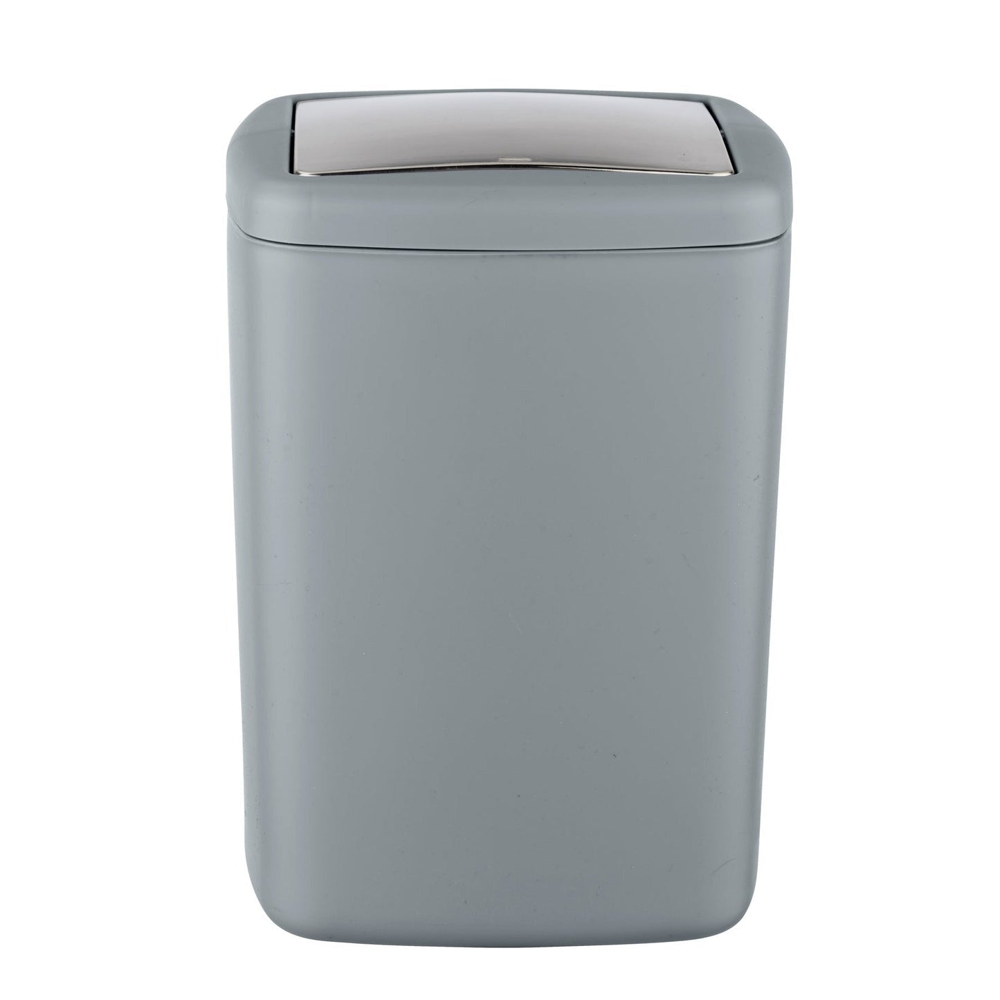 SWING COVER BIN - BARCELONA RANGE - GREY - UNBREAKABLE - 8.5L