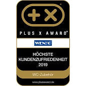 Toilet Brush Closed Form - Barcelona Range - Grey - Unbreakable