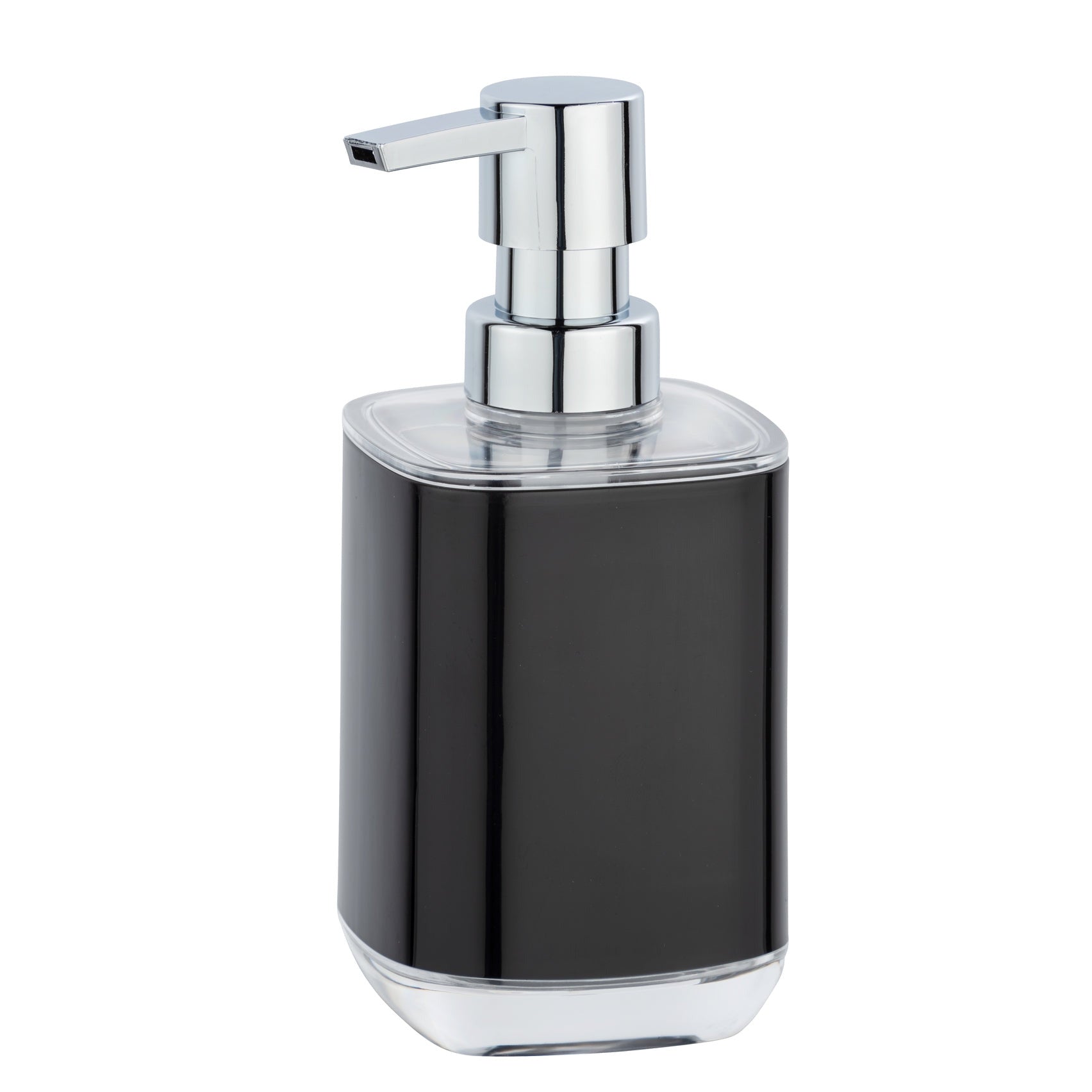 Soap Dispenser - Mason - Black & Transparent