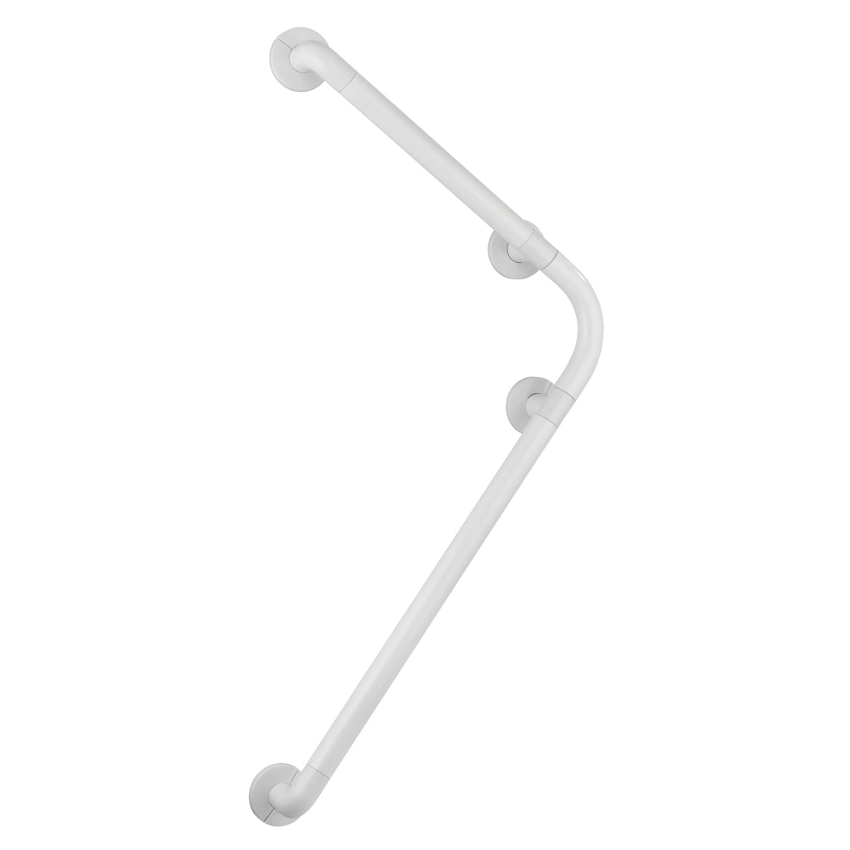 Bathroom Grab Rail - Secura - White - 90° 55 - 5x78cm