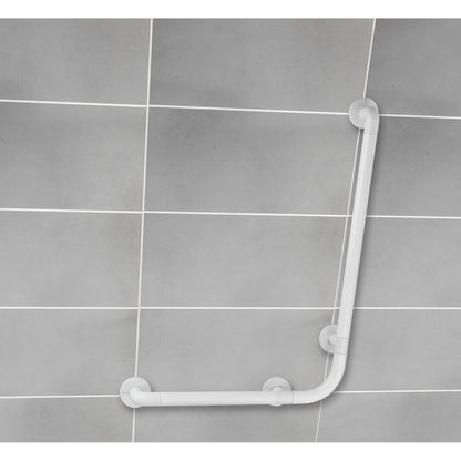 GRAB RAIL - SECURA RANGE - WHITE - 90° 55 - 5X78CM