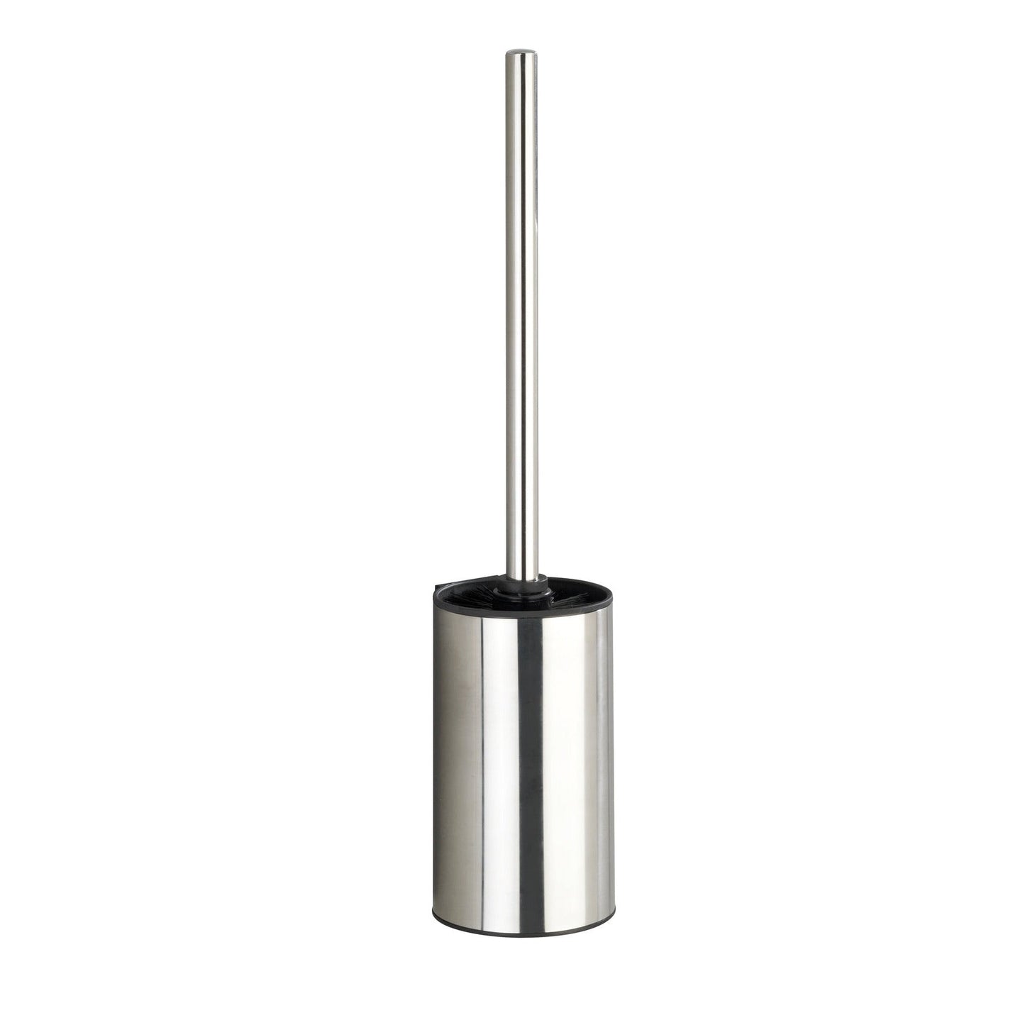 TOILET BRUSH - DETROIT - TURBO-LOC - STAINLESS STEEL - SILVER