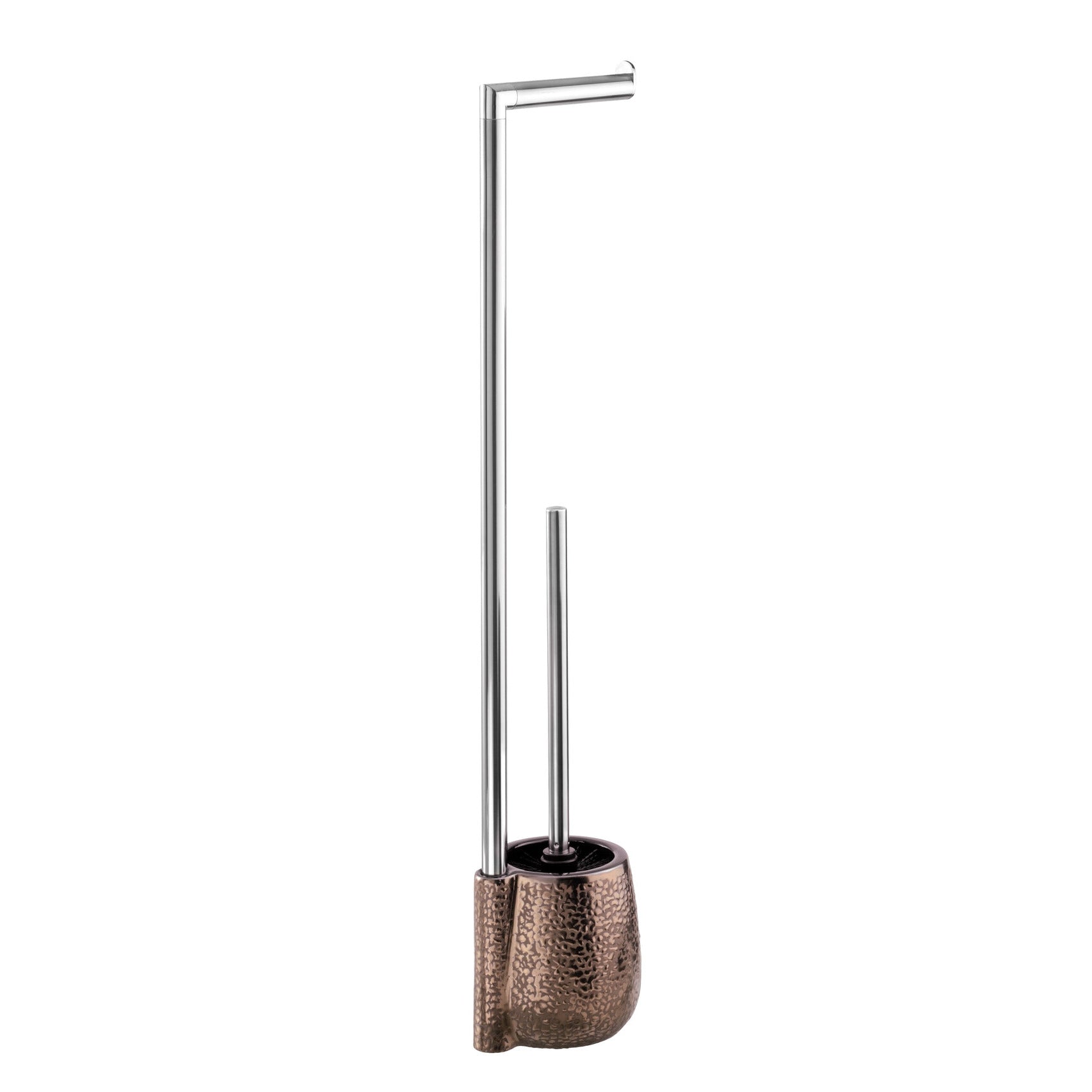 Freestanding Toilet Brush & Roll Holder - Ceramic - Marrakesh