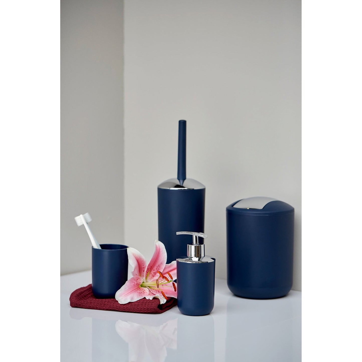 TOILET BRUSH - BRASIL RANGE - DARK BLUE