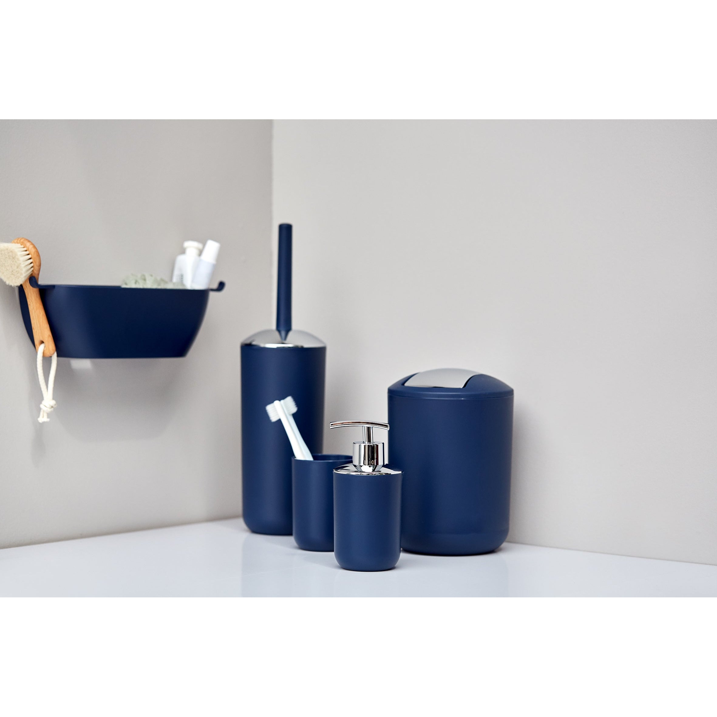 Toilet Brush - Brasil Range - Dark Blue