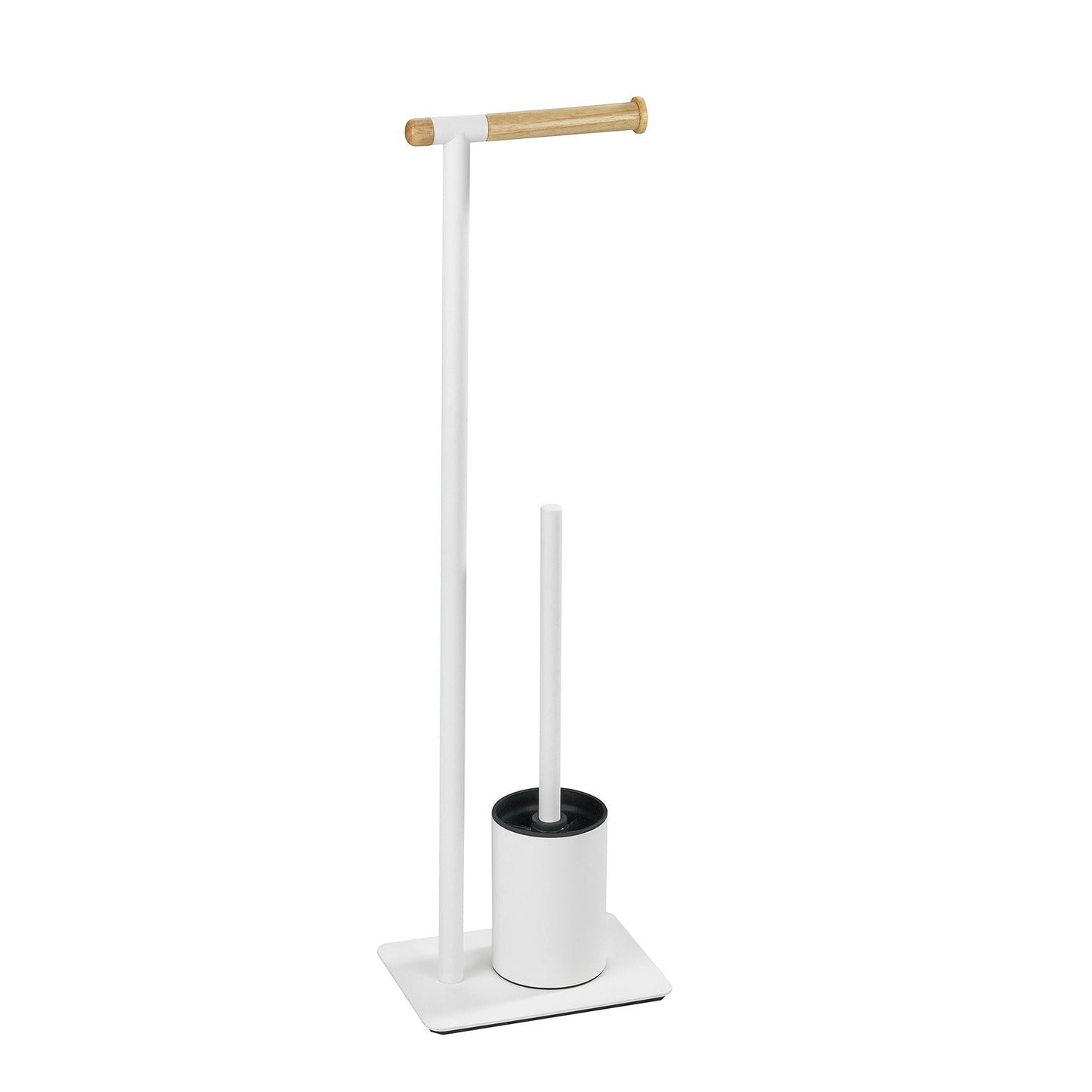 FREESTANDING TOILET BRUSH & ROLL HOLDER SET - MACAO