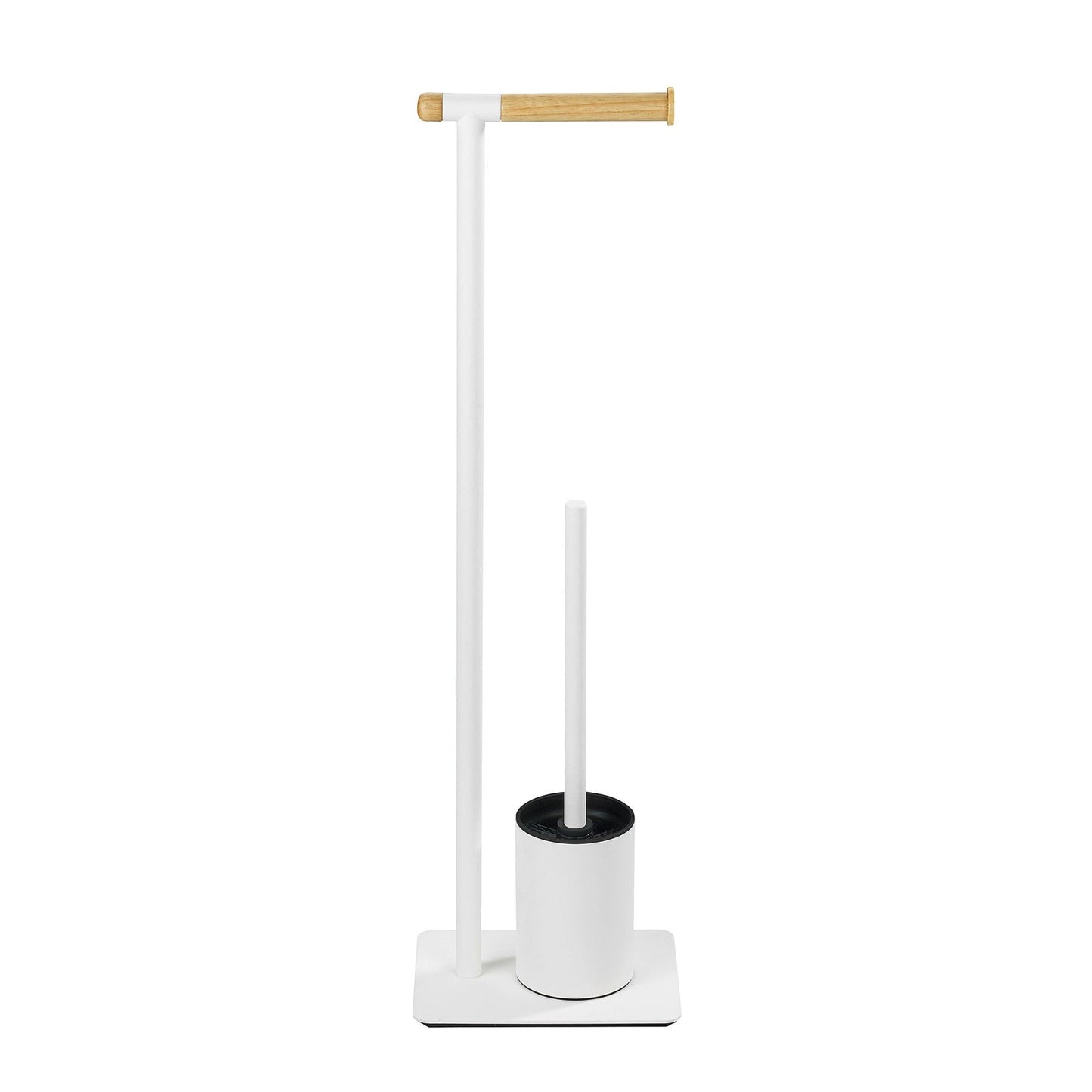 FREESTANDING TOILET BRUSH & ROLL HOLDER SET - MACAO