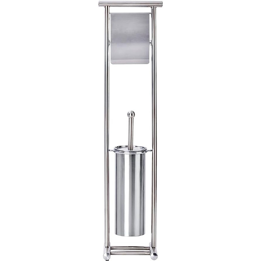 FREESTANDING TOILET BRUSH & ROLL HOLDER SET - LIONI