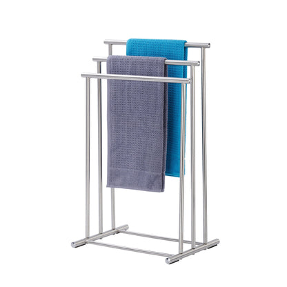 TOWEL AND CLOTHES STAND - 3-TIER STEEL - LIONI