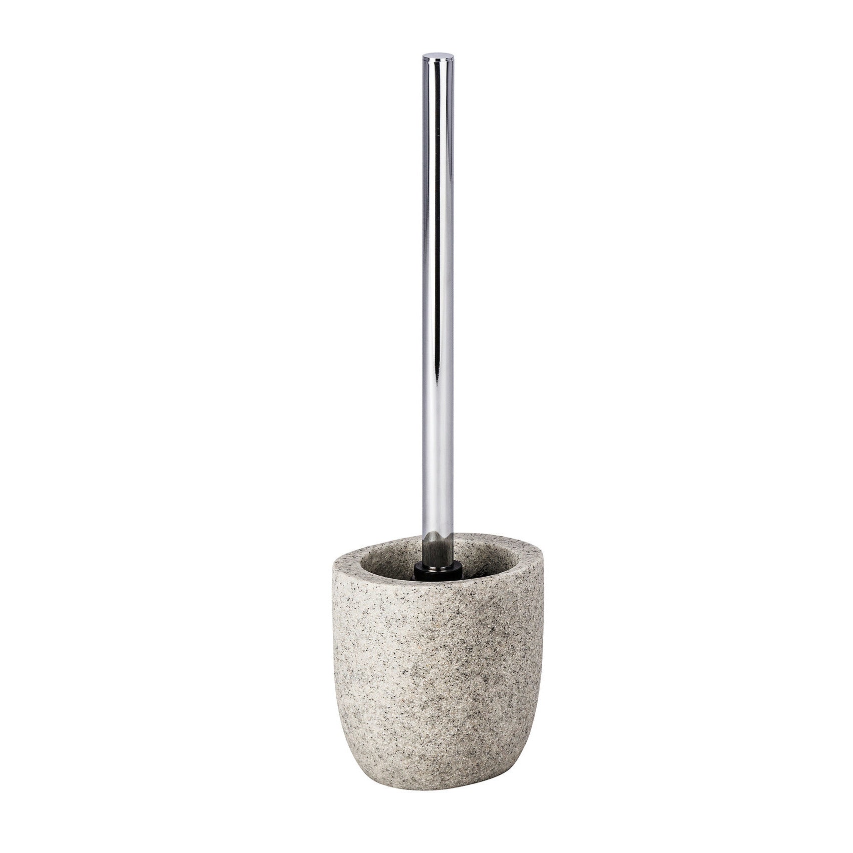 TOILET BRUSH - PURO - POLYRESIN - LIGHT GREY