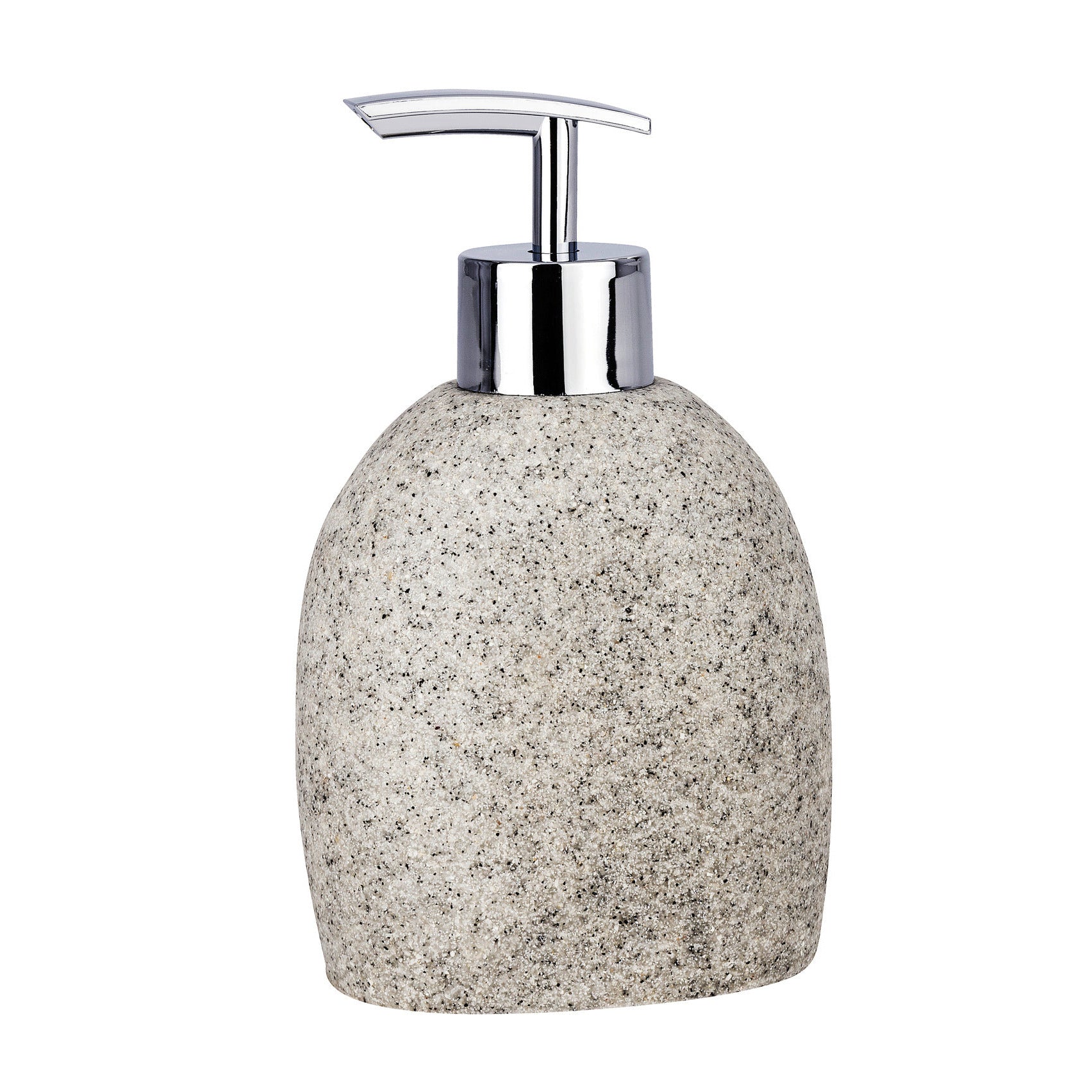 Soap Dispenser - Puro - Polyresin - Light Grey