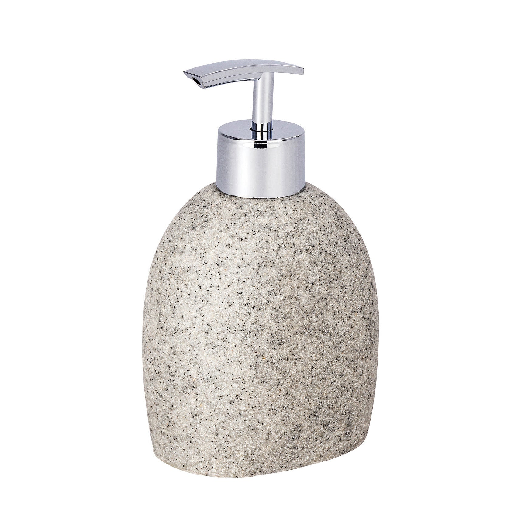 Soap Dispenser - Puro - Polyresin - Light Grey