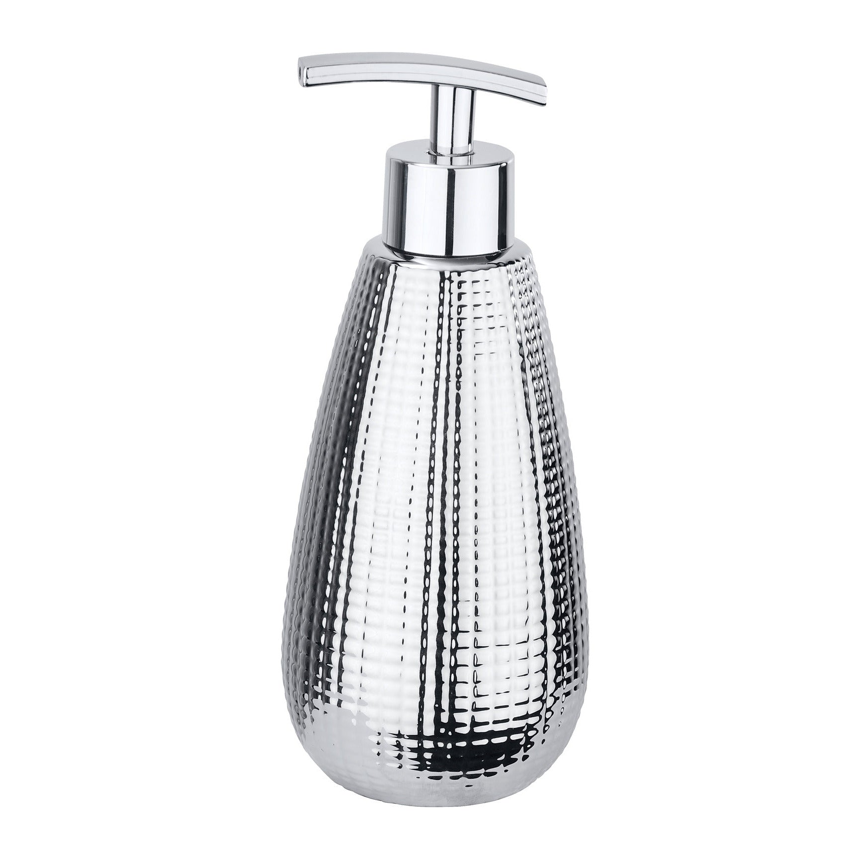 Soap Dispenser - Dakar Range - Ceramic - Silver