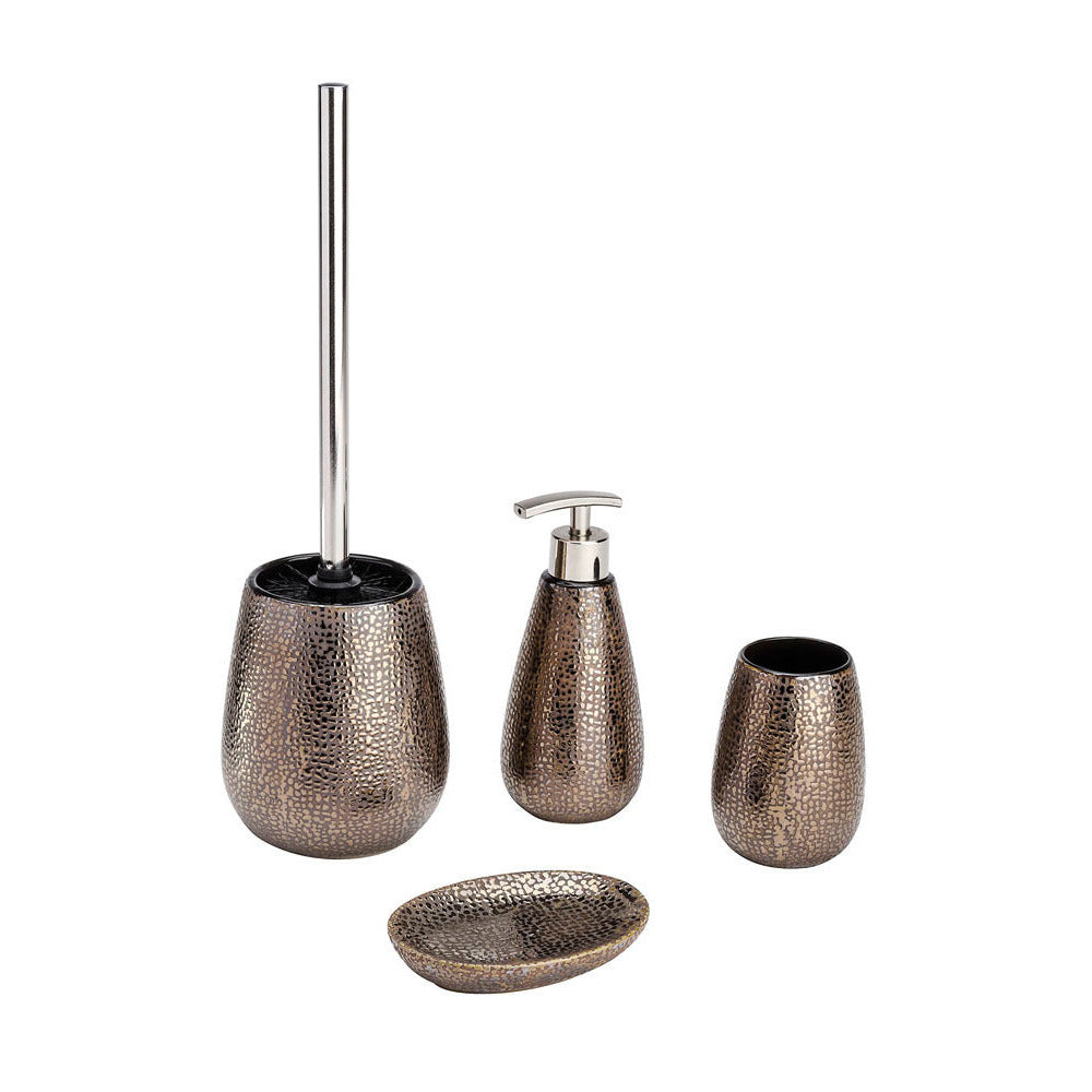 TOILET BRUSH - MARRAKESH RANGE - CERAMIC - BROWN