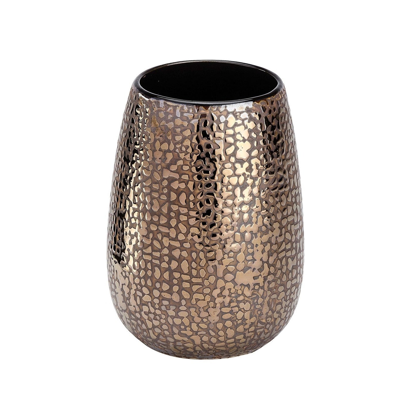 TOOTHBRUSH TUMBLER - MARRAKESH RANGE - CERAMIC - BROWN