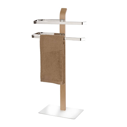 TOWEL & CLOTHES STAND - SAMONA - NATURE