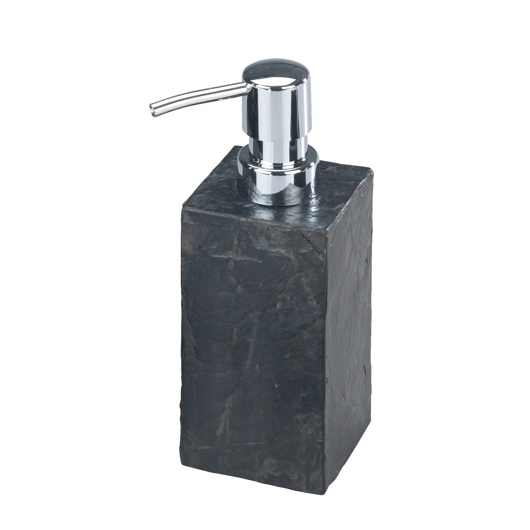 Soap Dispenser - Slate Rock Range - Polyresin - Anthracite