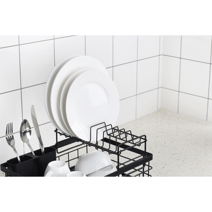 CATANIA 401 DISH DRAINER 2 TIER – MATT BLACK