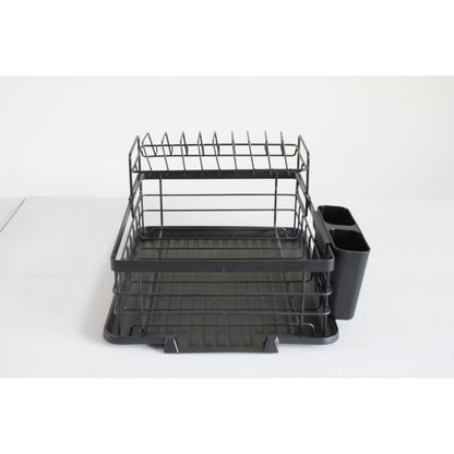 CATANIA 401 DISH DRAINER 2 TIER – MATT BLACK