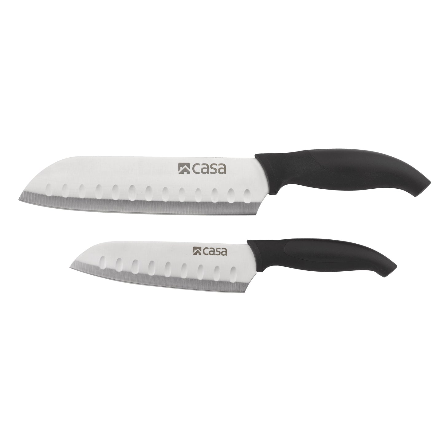 2PC NAPOLI SANTOKU KNIFE SET