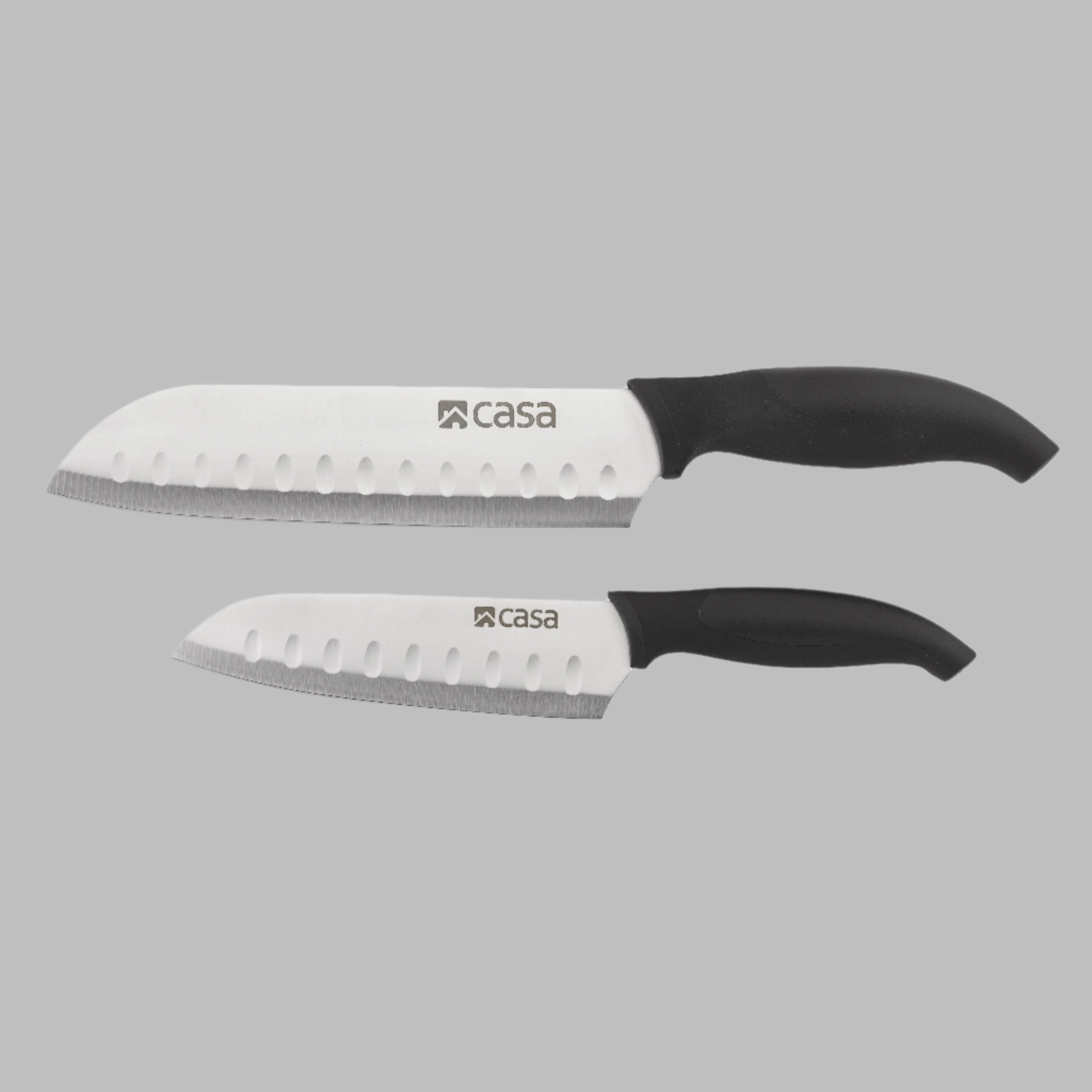 2Pc Santoku Knife Set - Napoli