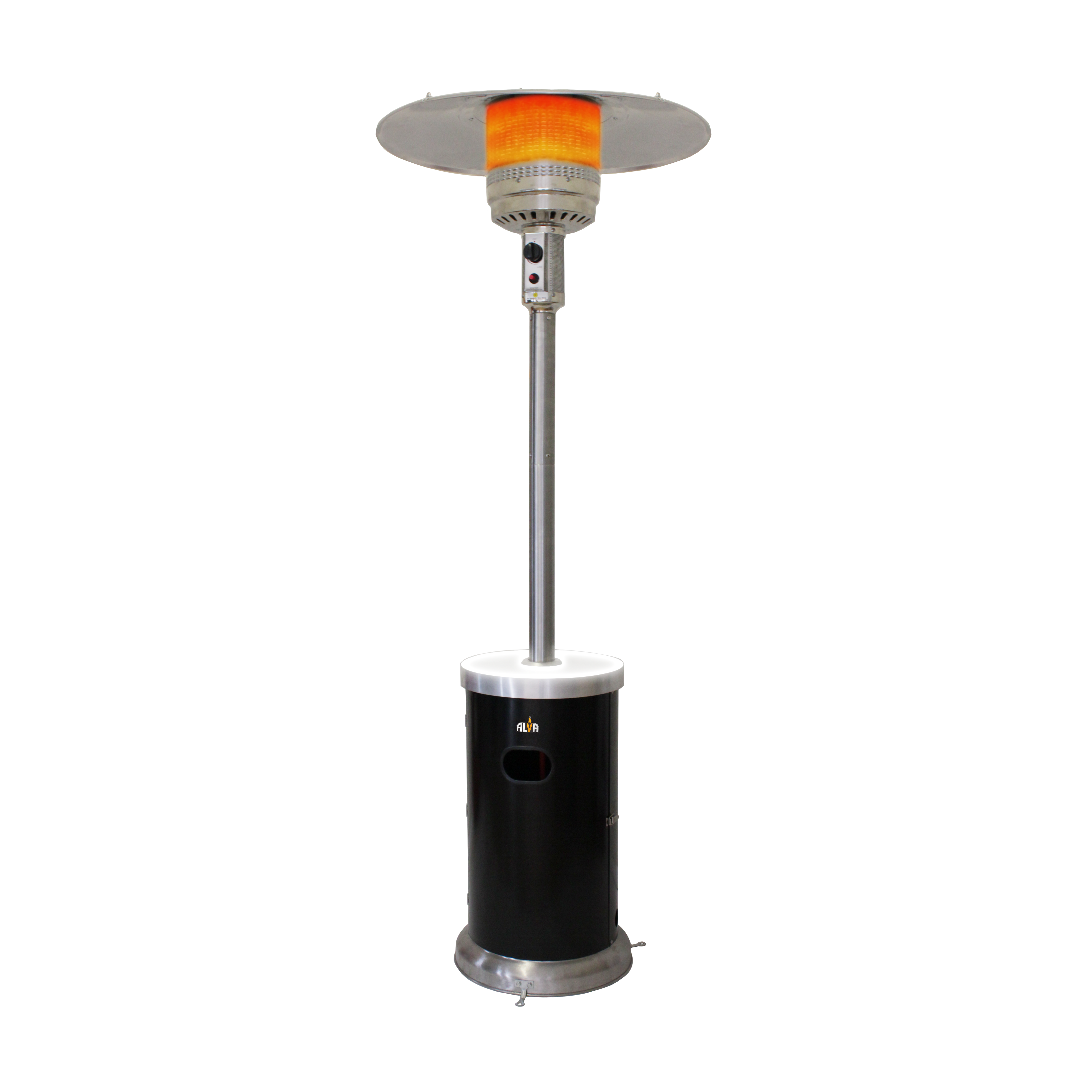 Gas Patio Heater - LED Light-Up Table