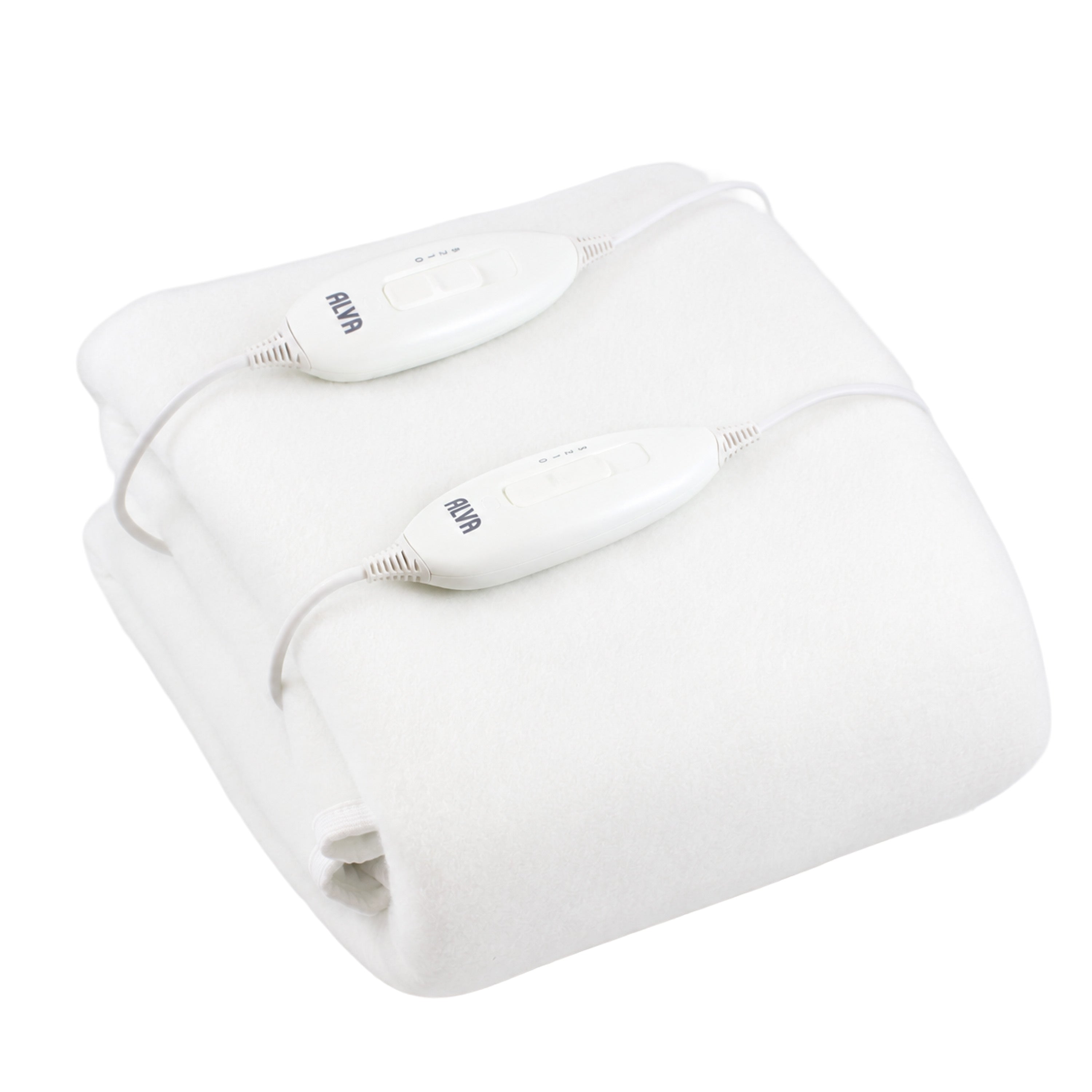 ALVA Needle Punch Electric Blanket With Elastic Straps