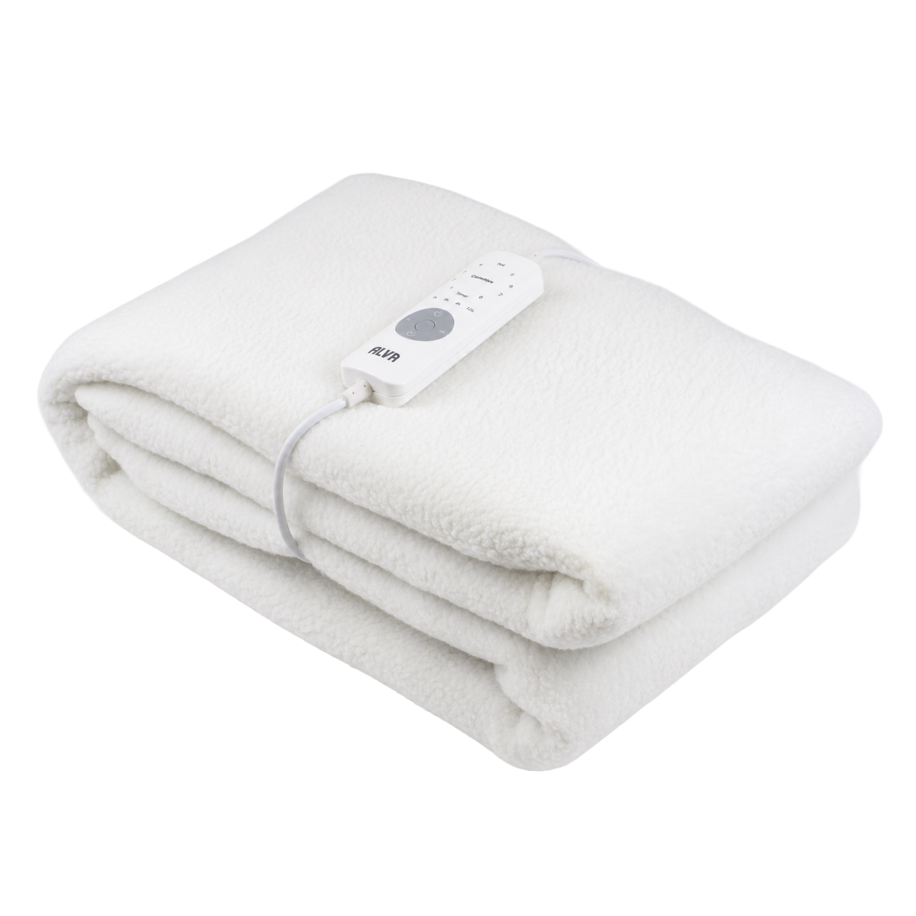 ALVA Sherpa Electric Blanket | 8 Heat & Timer